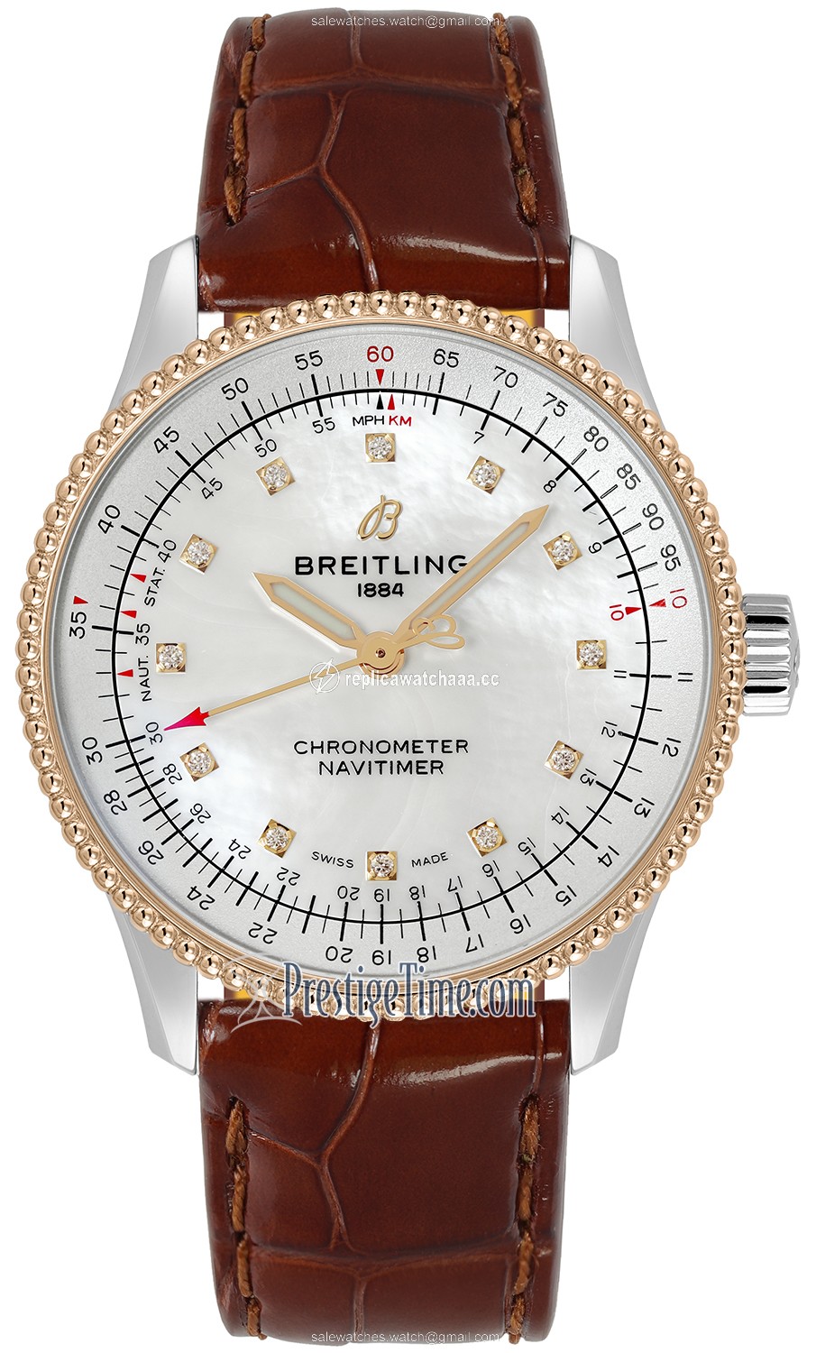u17395211a1p1 Breitling Navitimer Automatic 35 Ladies Watch u17395211a1p1 Breitling Navitimer Automatic 35 Ladies Watch